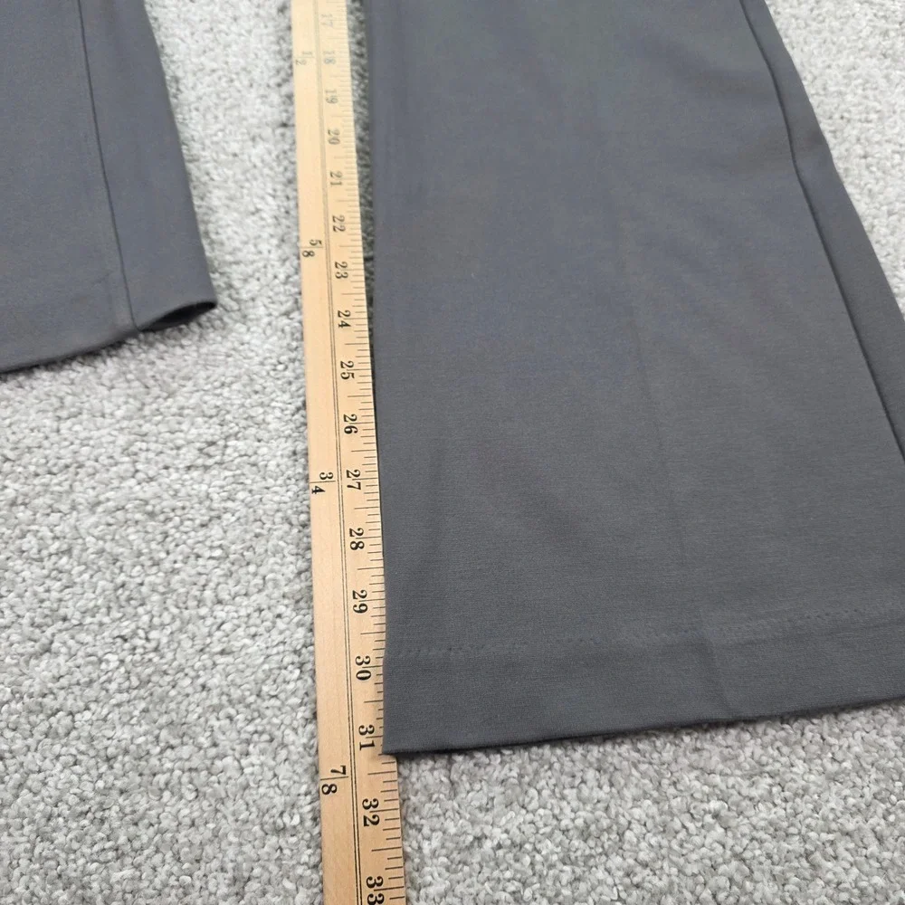 One5One Goddess Fit Premier‎ Ponte Gray Bootcut Trousers Size 14/32 NWT